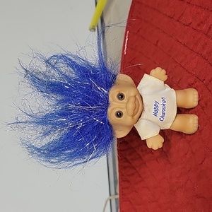 Vintage Russ Happy Chanukah Troll Doll